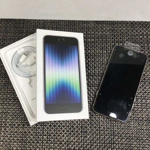 iPhone SE 第3世代 (SE3) ホワイト 128GB SIMフリー スターライト 白を ...
